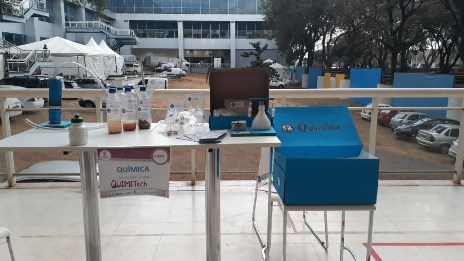 Exposição do QuimiBox, realizada no Conecta IF2018 Exposição do QuimiBox, realizada no Conecta IF2018