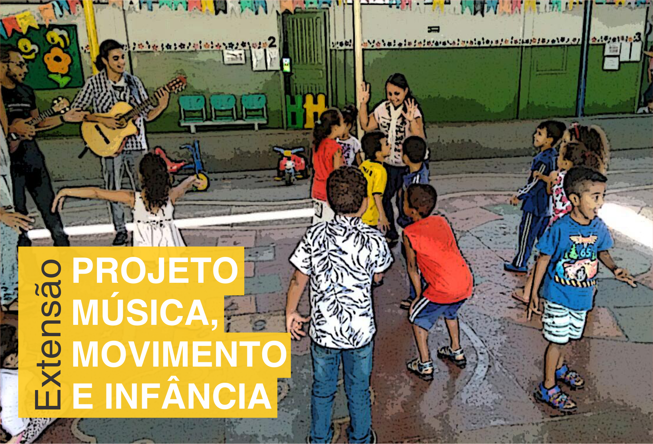 Projeto de extensão recebe inscrições de estudantes de Licenciatura em Música interessados em participar. Projeto de extensão recebe inscrições de estudantes de Licenciatura em Música interessados em participar.