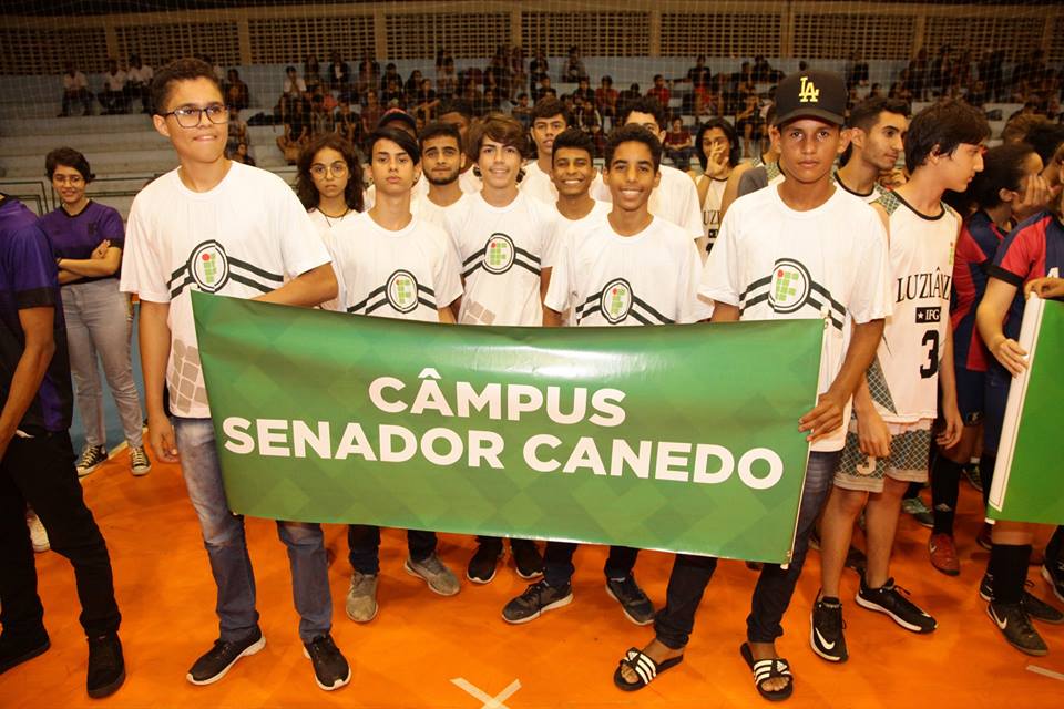 Estudantes do Câmpus participaram da abertura do JIF 2019, em Inhumas Estudantes do Câmpus participaram da abertura do JIF 2019, em Inhumas