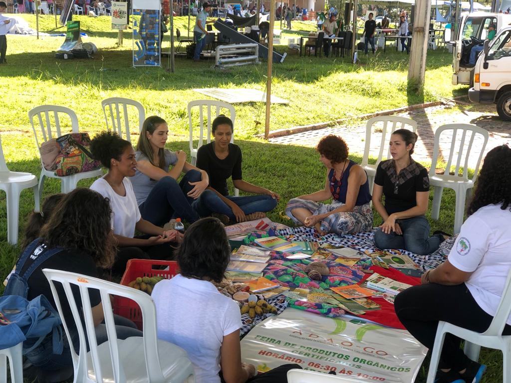 Roda de Conversa na Agro Centro-Oeste Familiar imagem sem descrição.