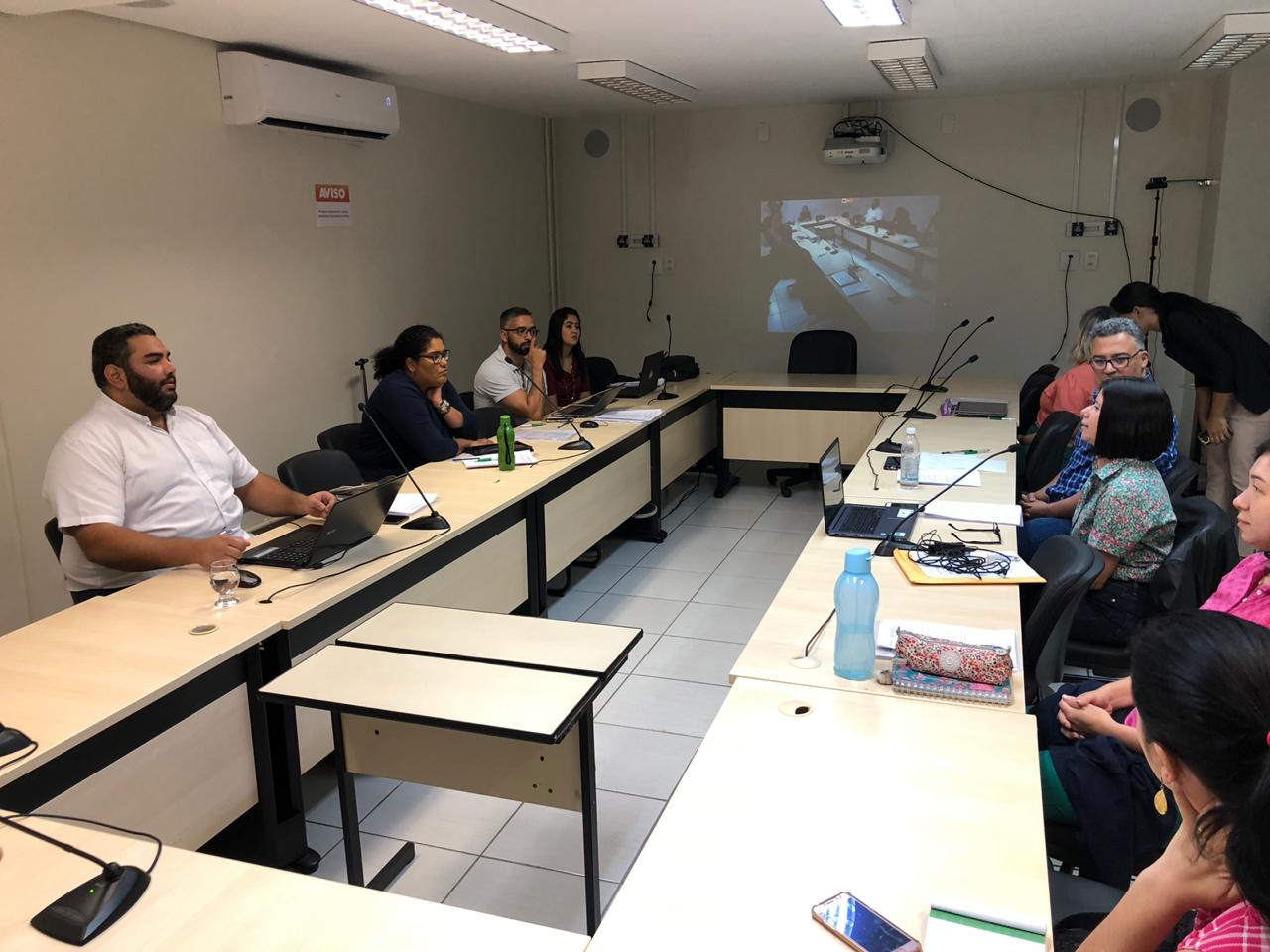 Reunião entre representantes das Relações Internacionais nos câmpus Reunião entre representantes das Relações Internacionais nos câmpus