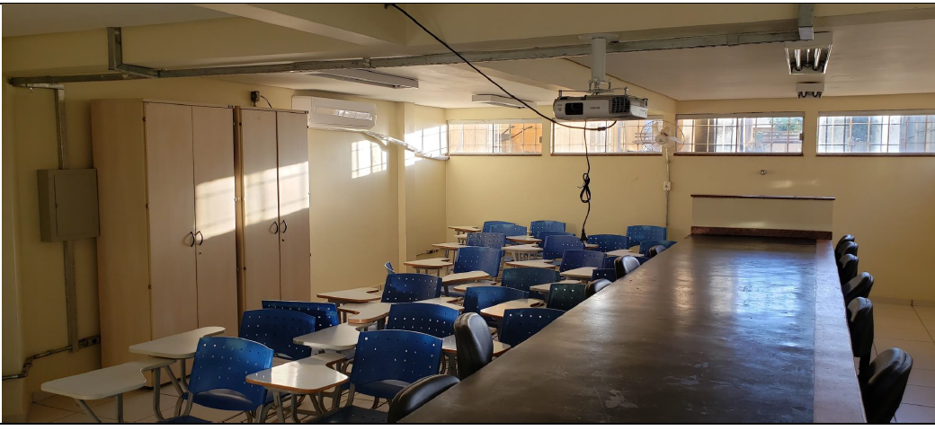 Um dos espaços do Lab IF Maker em Uruaçu imagem sem descrição.