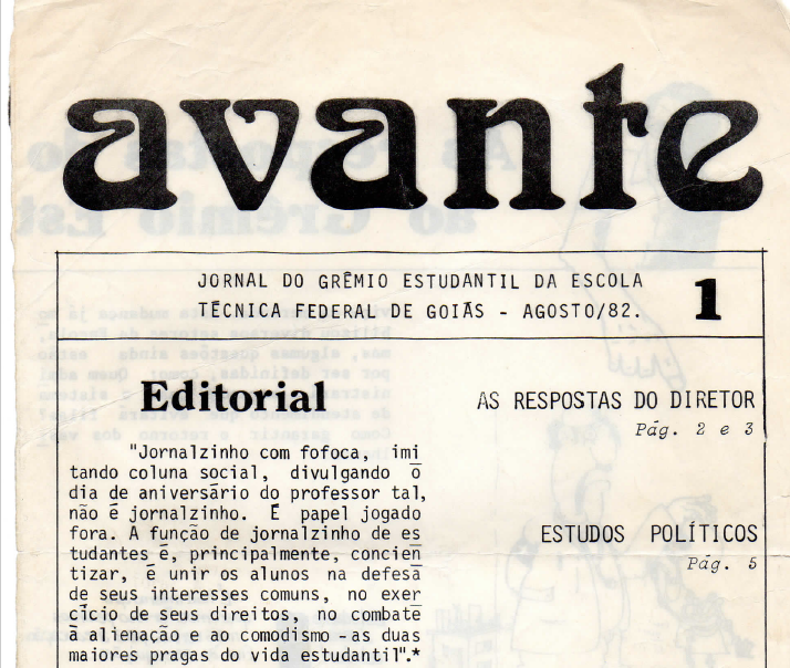 Primeira edição do Jornal Avante Primeira edição do Jornal Avante