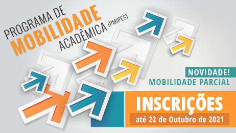 Mobilidade acadêmica está com inscrições abertas Mobilidade acadêmica está com inscrições abertas