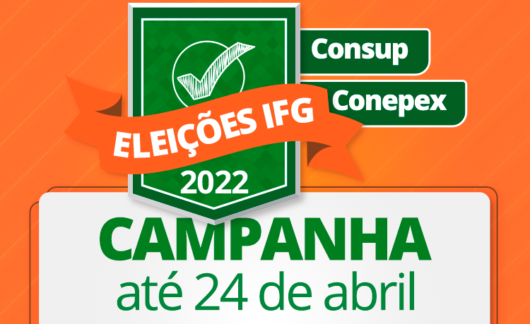IFG vai realizar eleições para escolha dos novos membros do Consup e do Conepex IFG vai realizar eleições para escolha dos novos membros do Consup e do Conepex
