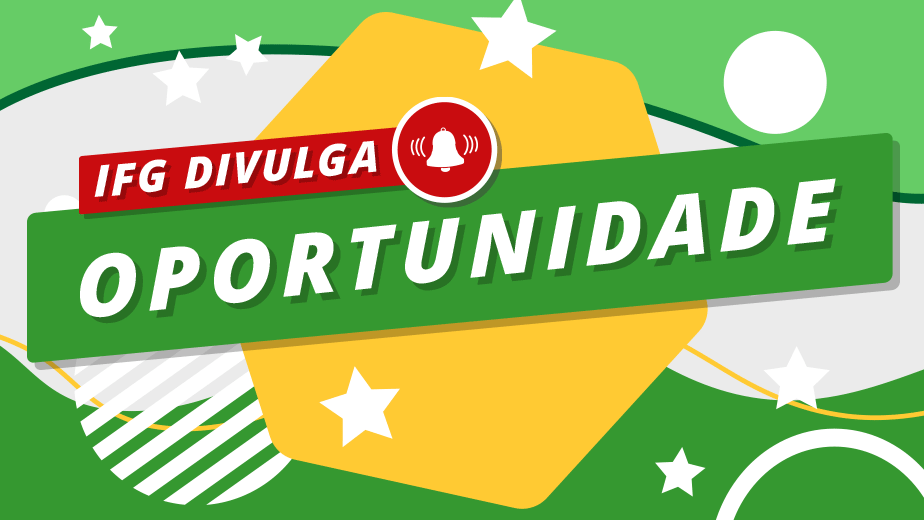 No IFG, o programa é voltado para estudantes indígenas e quilombolas dos cursos superiores saiba mais