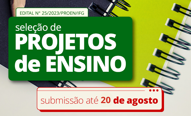 Edital para seleção de Projetos de Pesquisa - inscrições abertas Edital para seleção de Projetos de Pesquisa - inscrições abertas