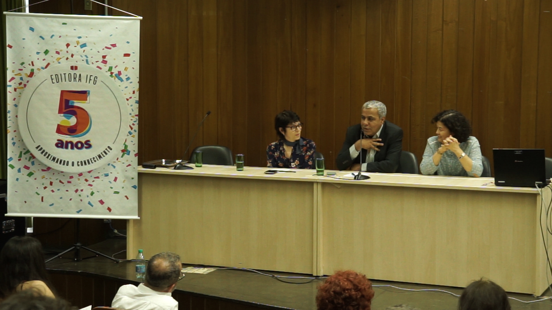 Solenidade de comemoração dos 5 anos da Editora IFG Solenidade de comemoração dos 5 anos da Editora IFG