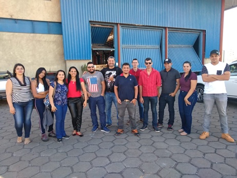 Alunos e servidores do IFG que participaram da visita ao Metrô-DF Alunos e servidores do IFG que participaram da visita ao Metrô-DF