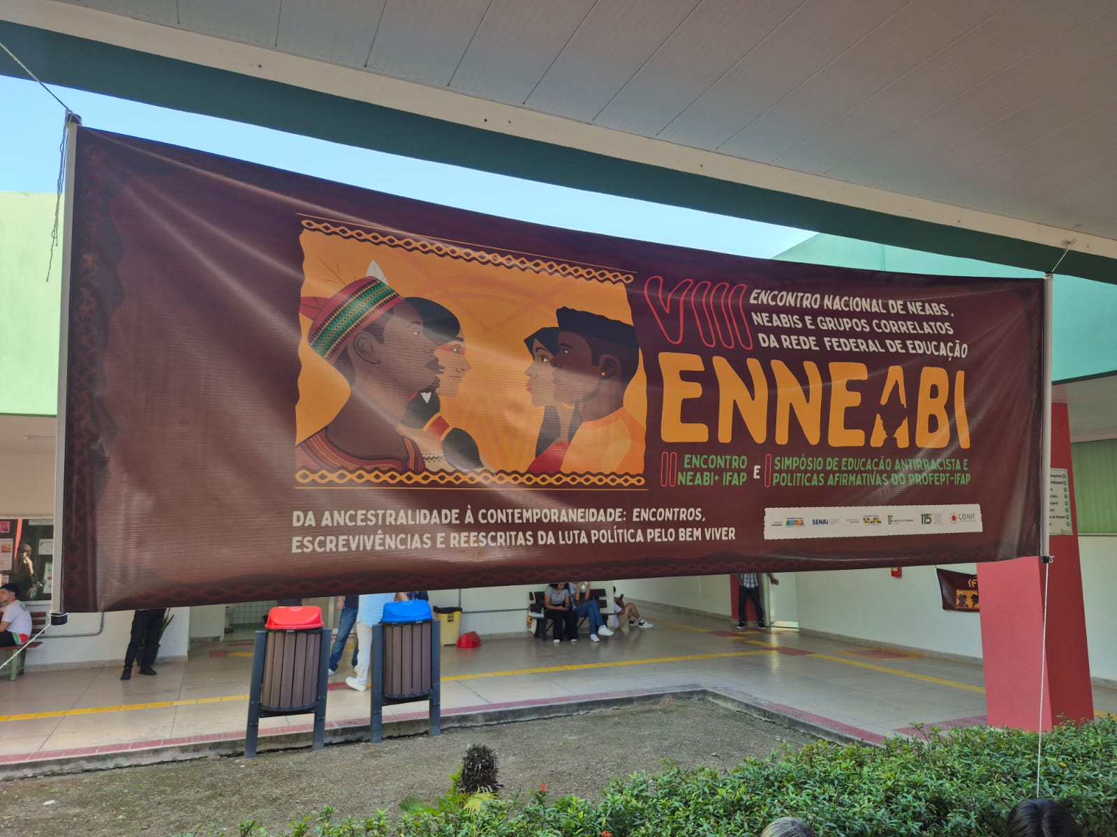 VIII Encontro Nacional de NEABs, NEABIs e Grupos Correlatos da Rede Federal (ENNEABI) deste ano foi em Macapá (AP)
